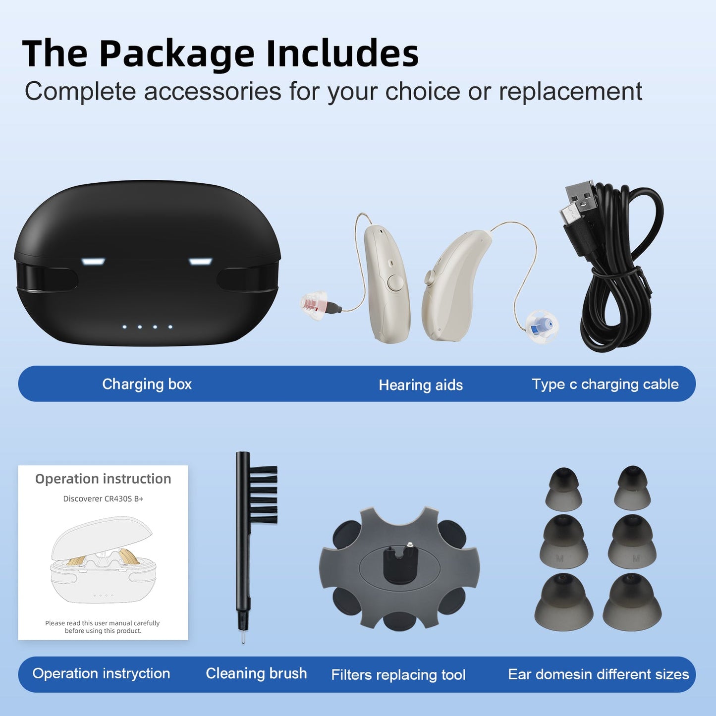 Discovery: Behind-the-Ear Hearing Aid